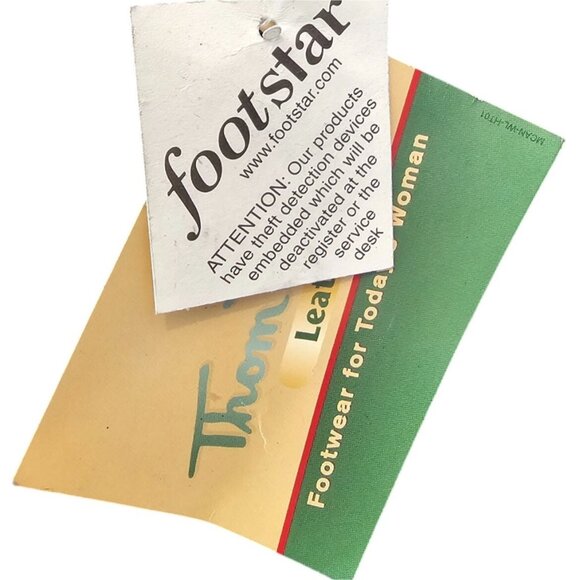 Thom Mcan Leather Heeled Boots Sz 7.5 Womens Style 21913 Black NWT See Descript - Picture 10 of 16